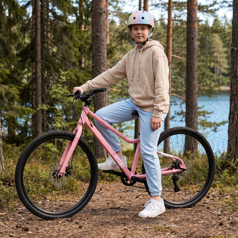 Children's bike ATTABO EASE 26" 9,8 kg Gen 2 pink 5