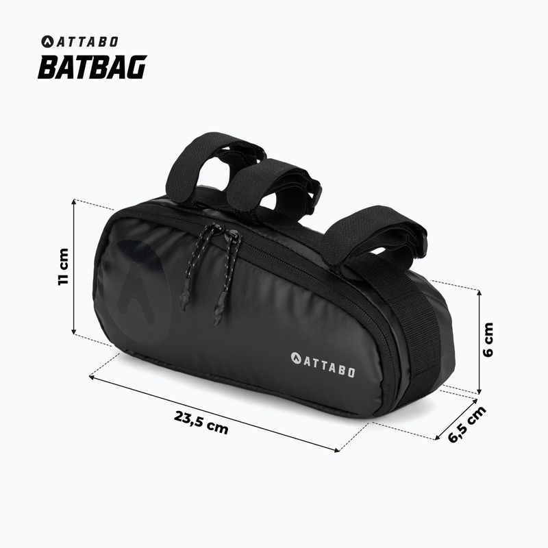 Bike bag under frame ATTABO BatBag black 9