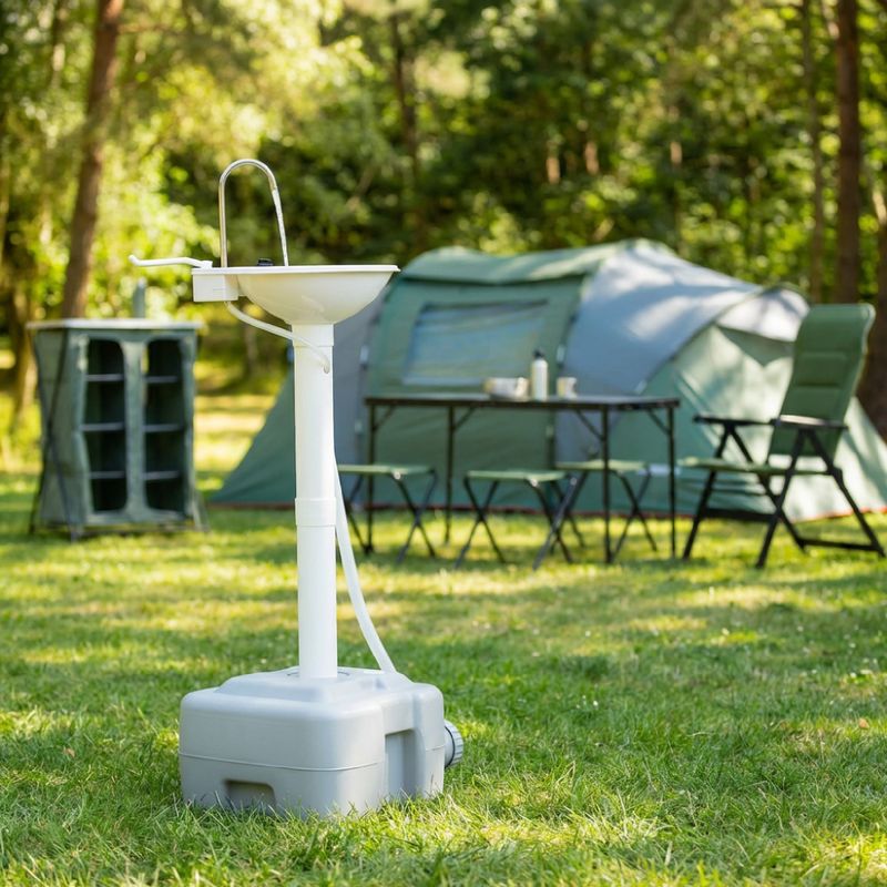 Portable washbasin KADVA ViaAlta grey 3