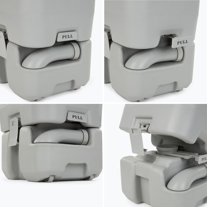 Portable toilet KADVA Throno grey 14