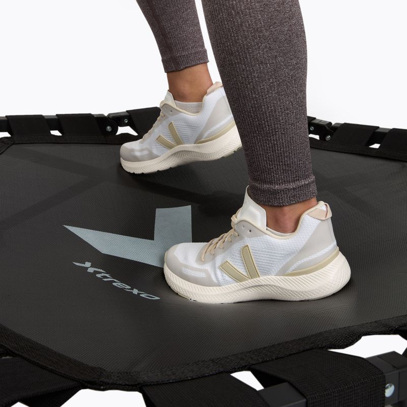 XTREXO Hop&Side Foldable Black Trampoline 15