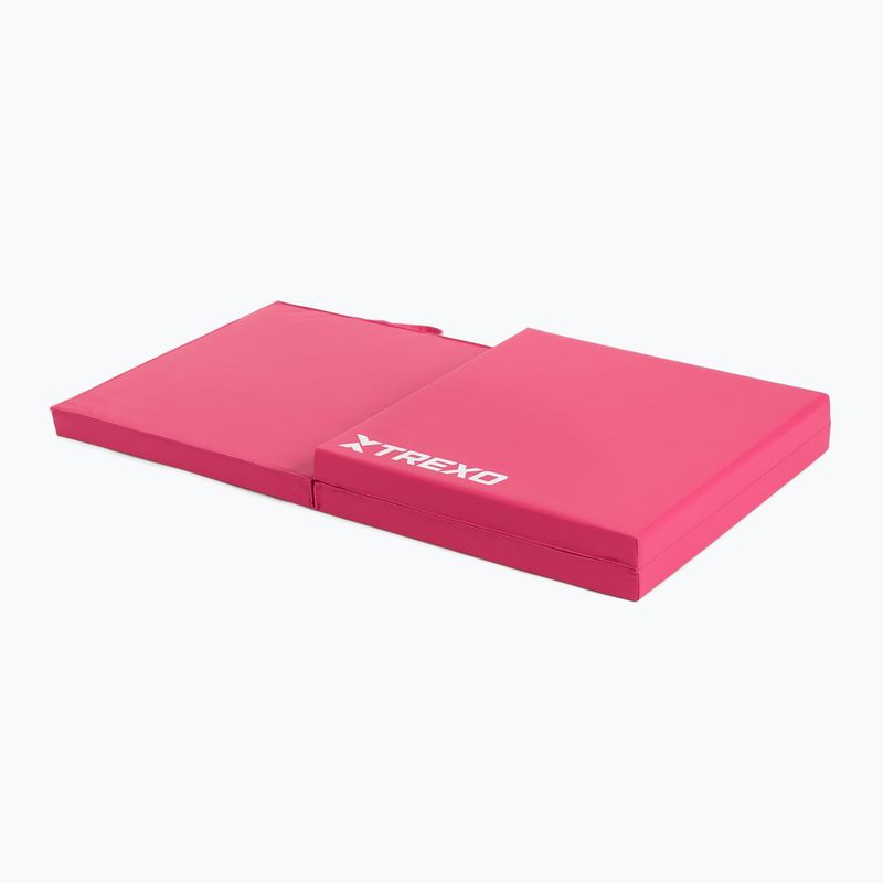 XTREXO folding gymnastics mattress 180 x 60 x 5 cm pink 4