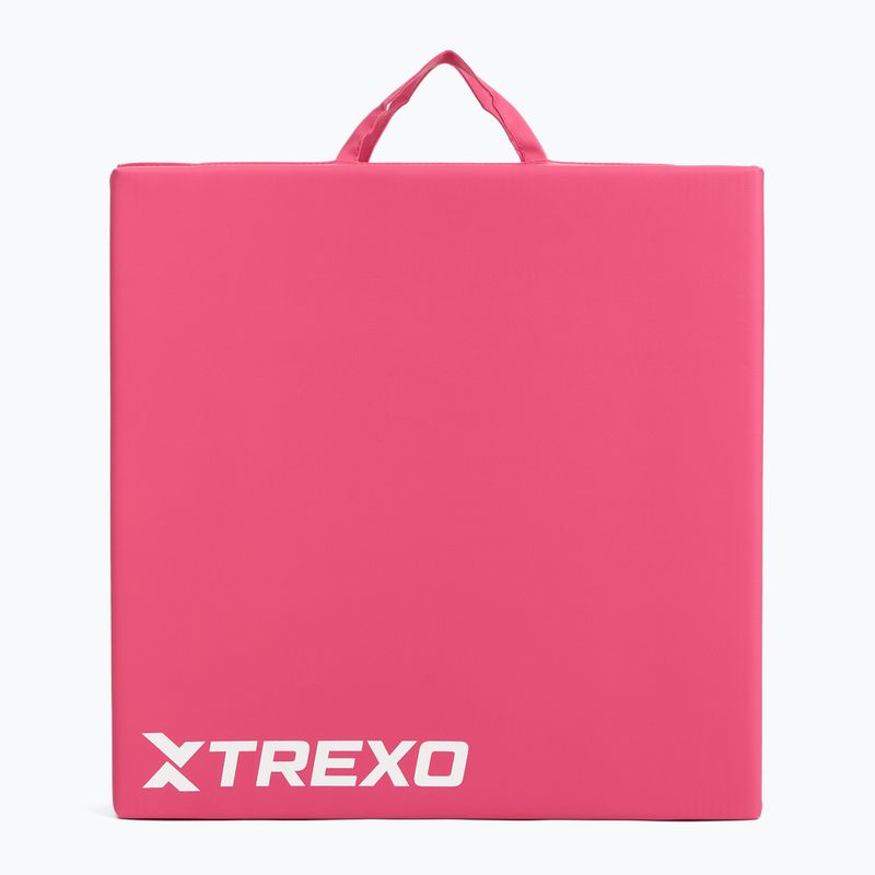 XTREXO folding gymnastics mattress 180 x 60 x 5 cm pink 6
