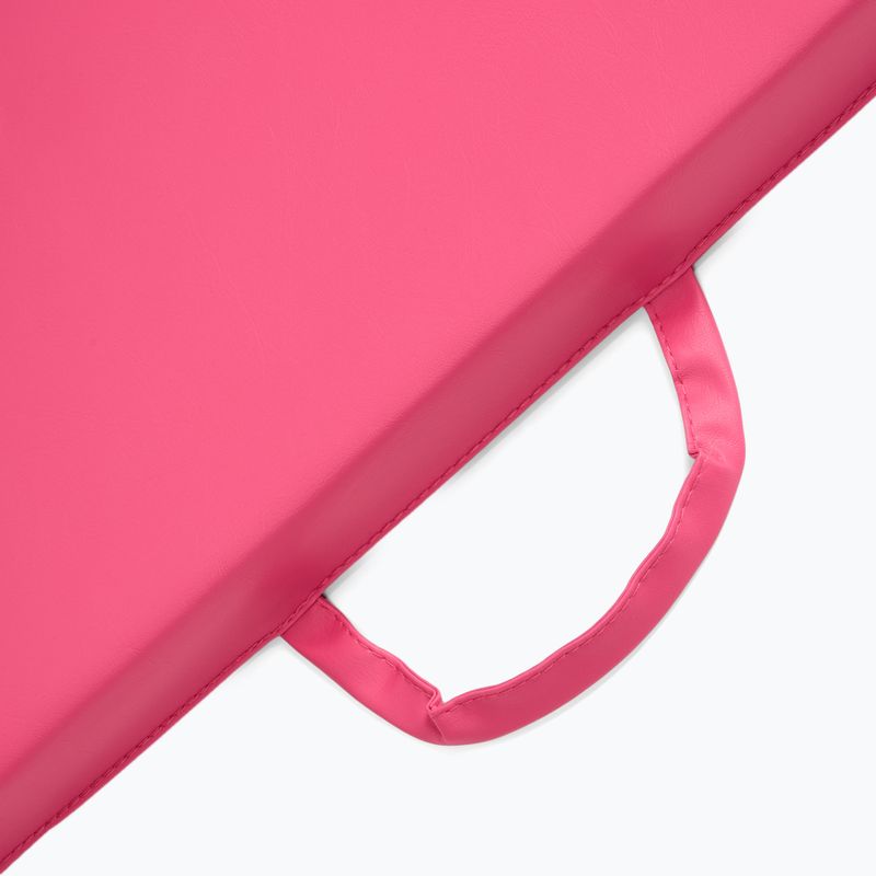 TREXO folding gymnastics mattress 180 x 60 x 5 cm pink 9