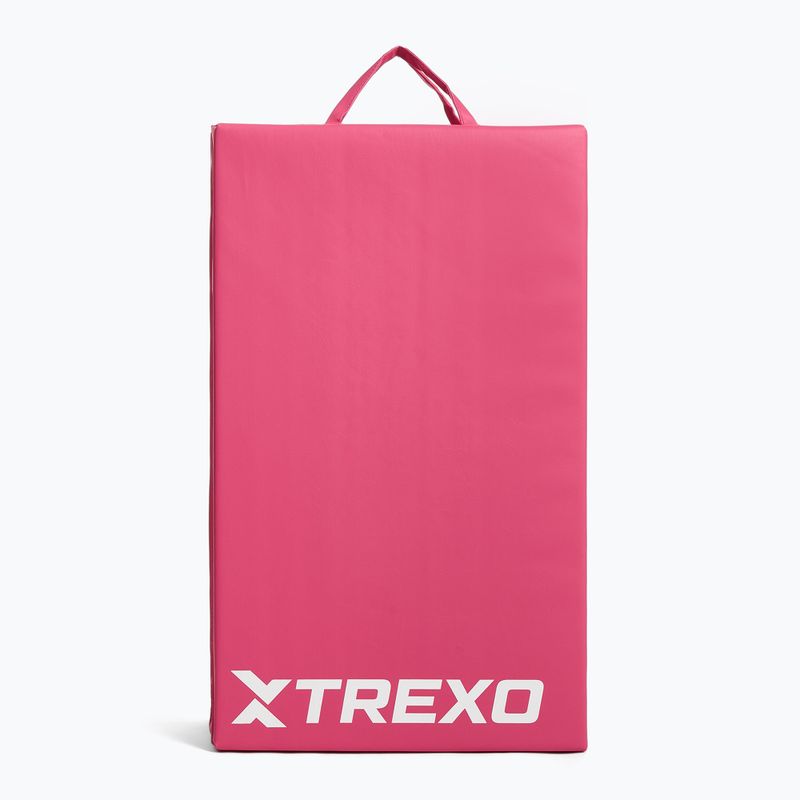 XTREXO folding gymnastic mattress 195 x 80 x 5 cm pink 6