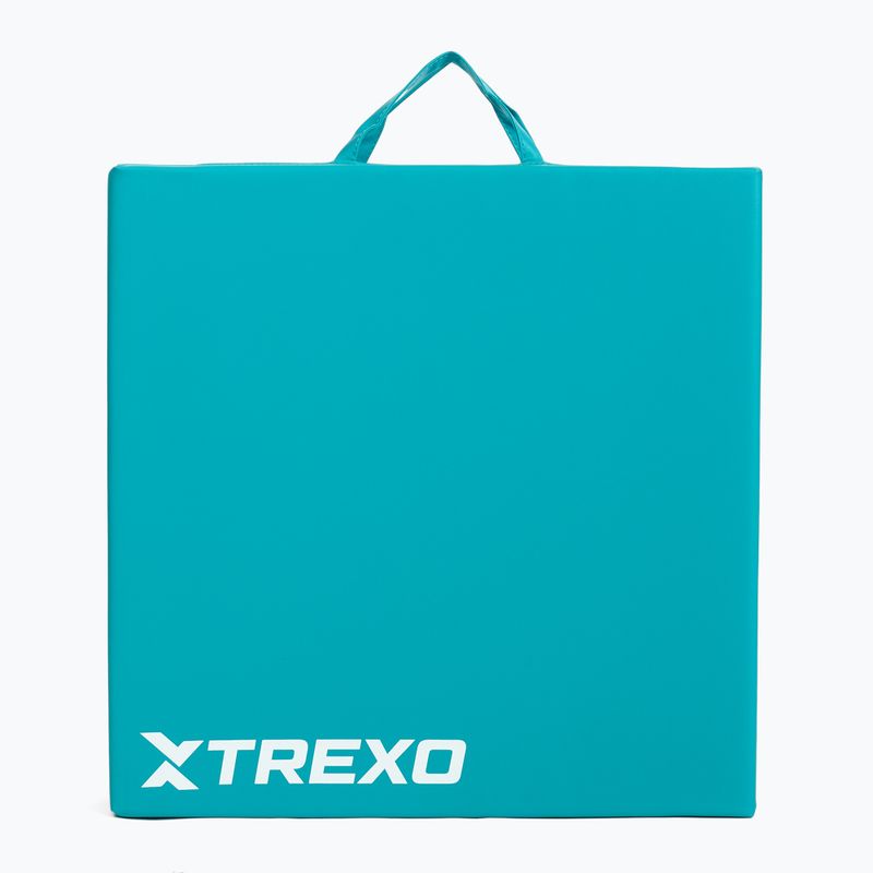 TREXO folding gymnastics mattress 180 x 60 x 5 cm green 5