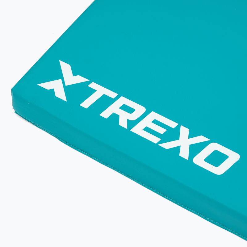 TREXO folding gymnastics mattress 180 x 60 x 5 cm green 7