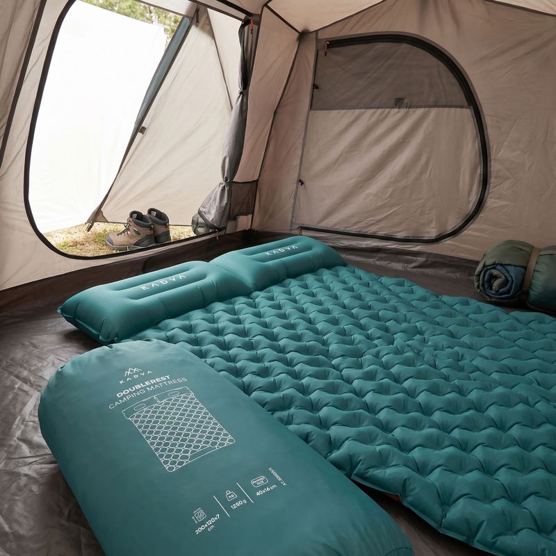 KADVA Doublerest Green Inflatable Mattress 10