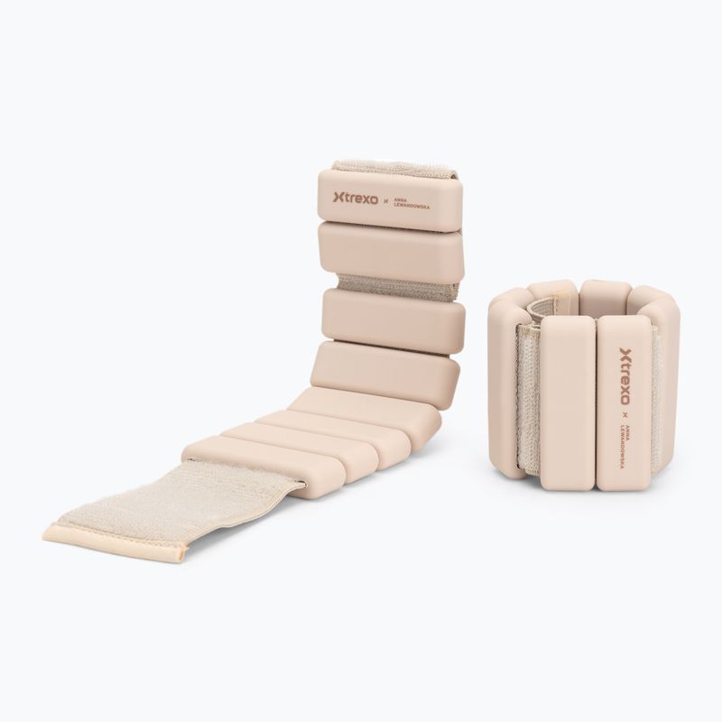 Ankle and wrist weights XTREXO x Anna Lewandowska Bangles 205 Beige 3