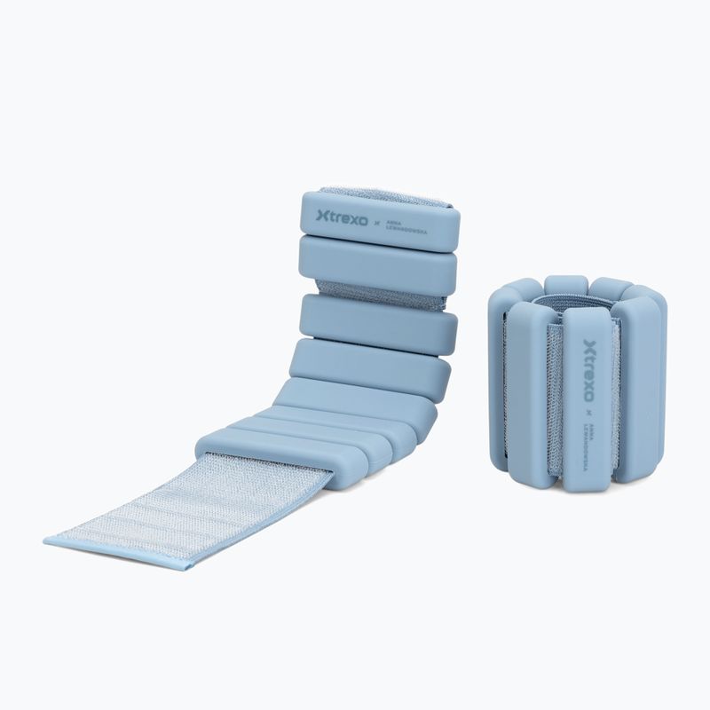 Ankle and wrist weights XTREXO x Anna Lewandowska Bangles 210 Azul Bruma 3