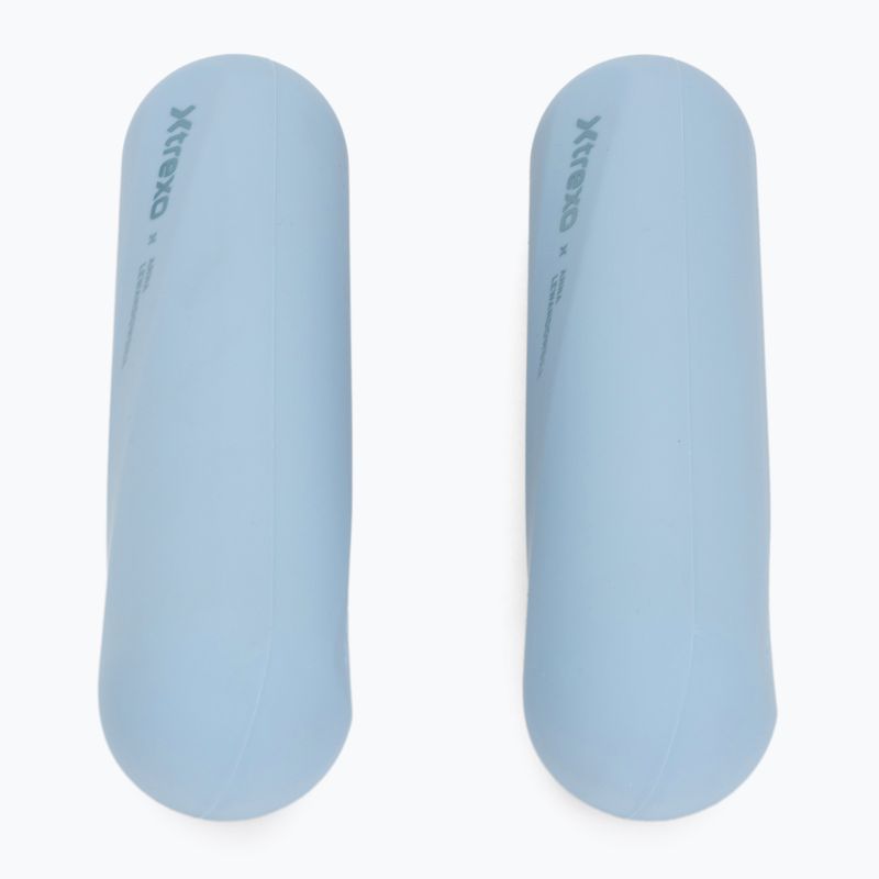 Dumbbell set XTREXO x Anna Lewandowska Bars 215 Azul Bruma 3