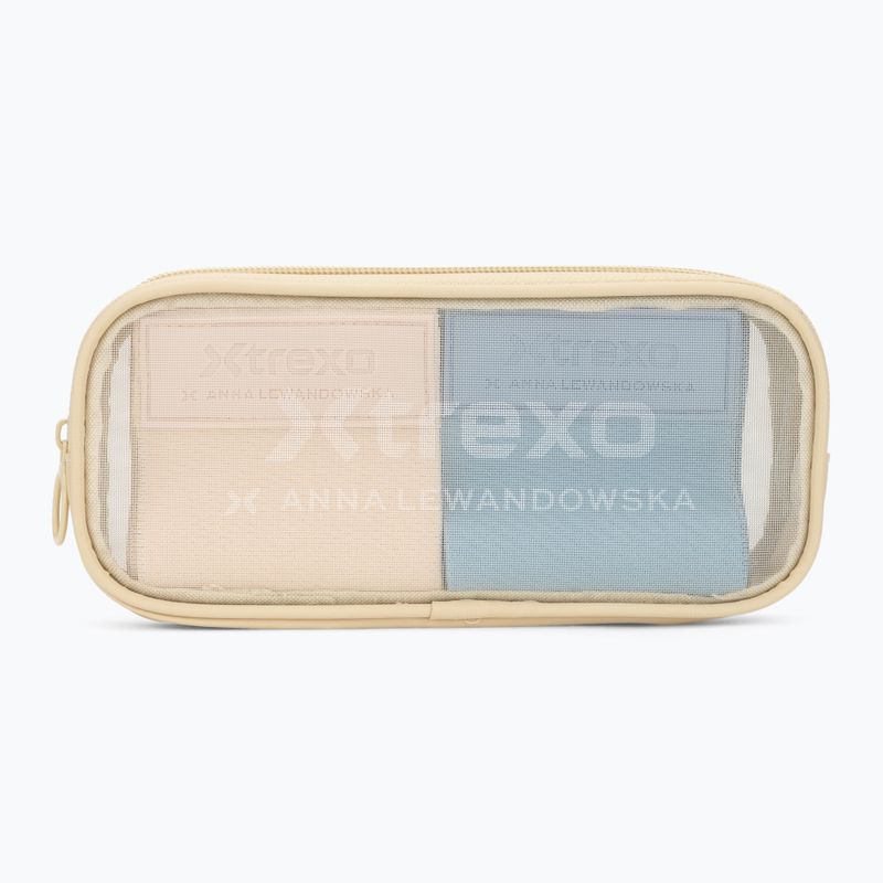 Exercise band set XTREXO x Anna Lewandowska bands Beige/Azul Bruma 4