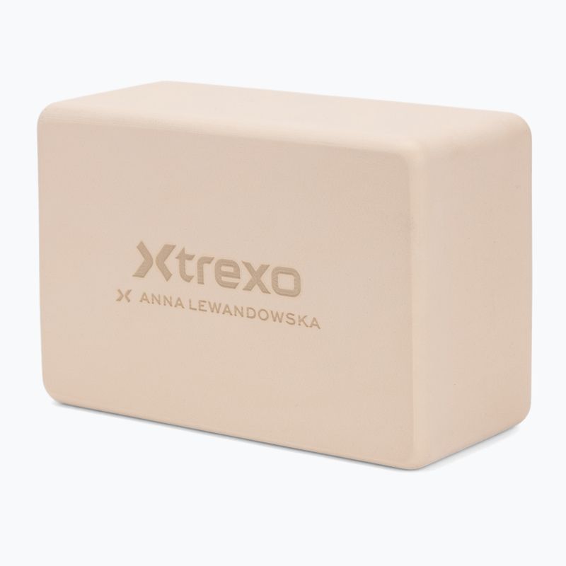Yoga block XTREXO x Anna Lewandowska block Beige 3