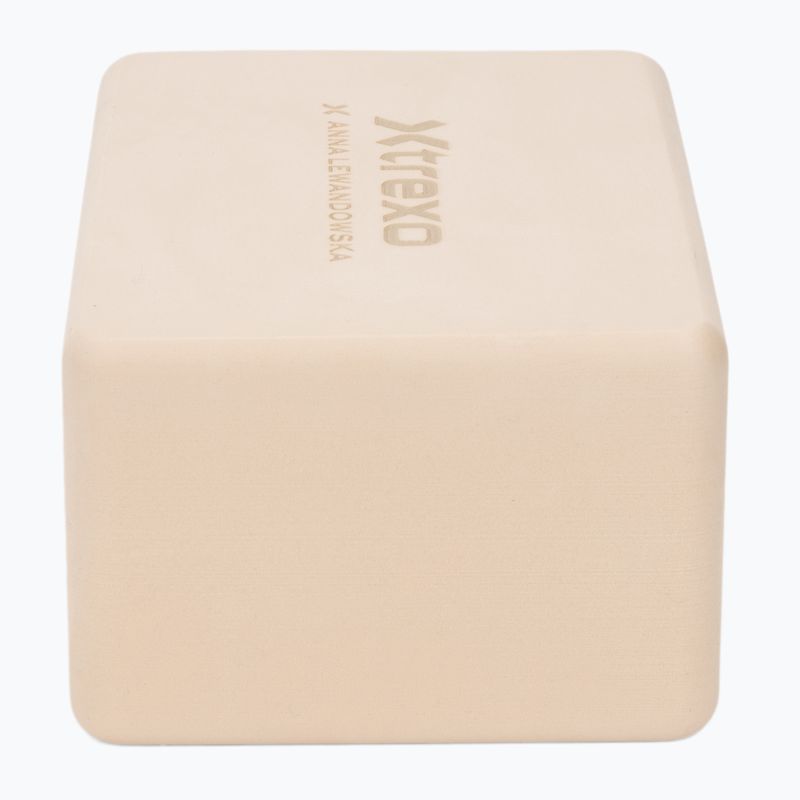 Yoga block XTREXO x Anna Lewandowska block Beige 4