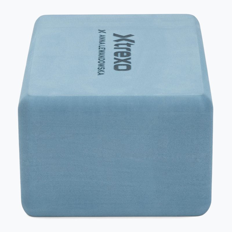Yoga block XTREXO x Anna Lewandowska block Azul Bruma 4