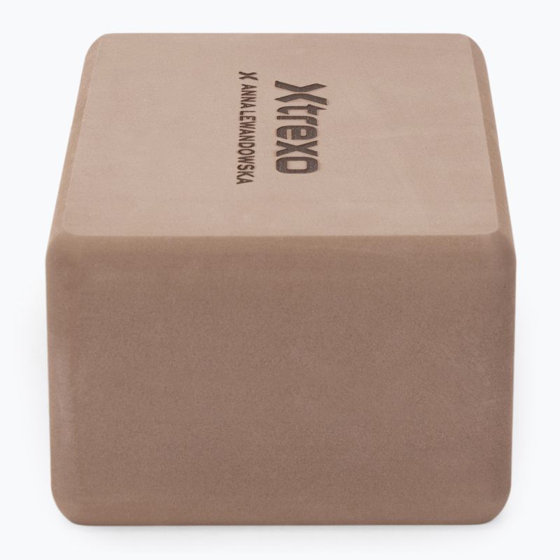 Yoga block XTREXO x Anna Lewandowska block Milktea 4