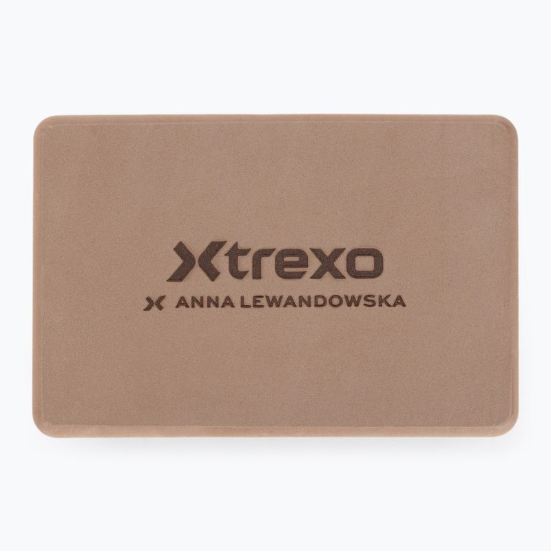 Yoga block XTREXO x Anna Lewandowska block Milktea 5