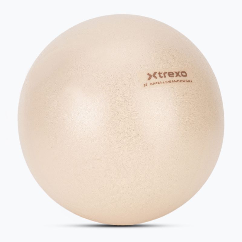 Small gymnastic ball XTREXO x Anna Lewandowska ball 20cm Beige 3