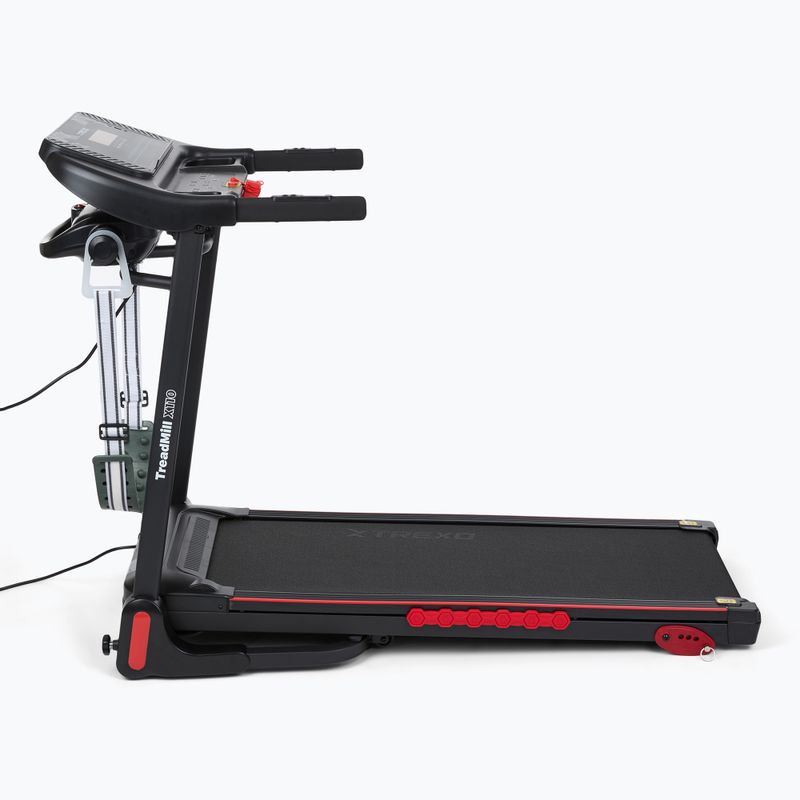 Trexo X110+ treadmill with massager black 2