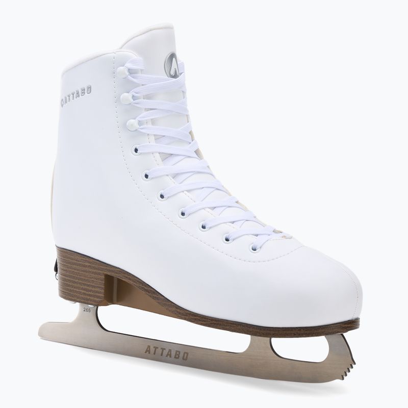 Children's figure skates Attabo Oli adjustable white