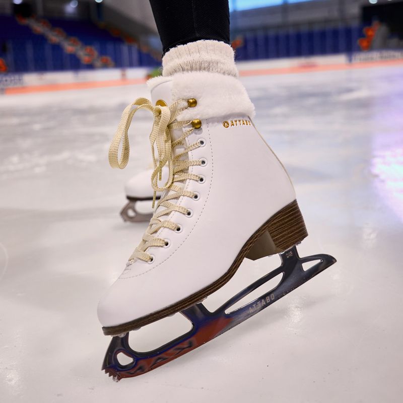 Women's figure skates ATTABO Stila white 6