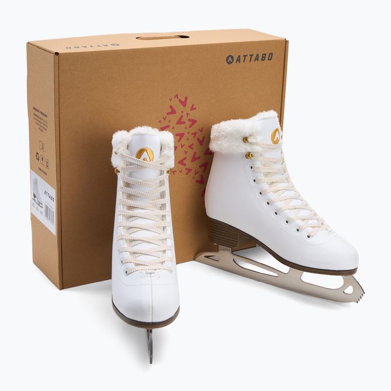 Women's figure skates ATTABO Stila white 6