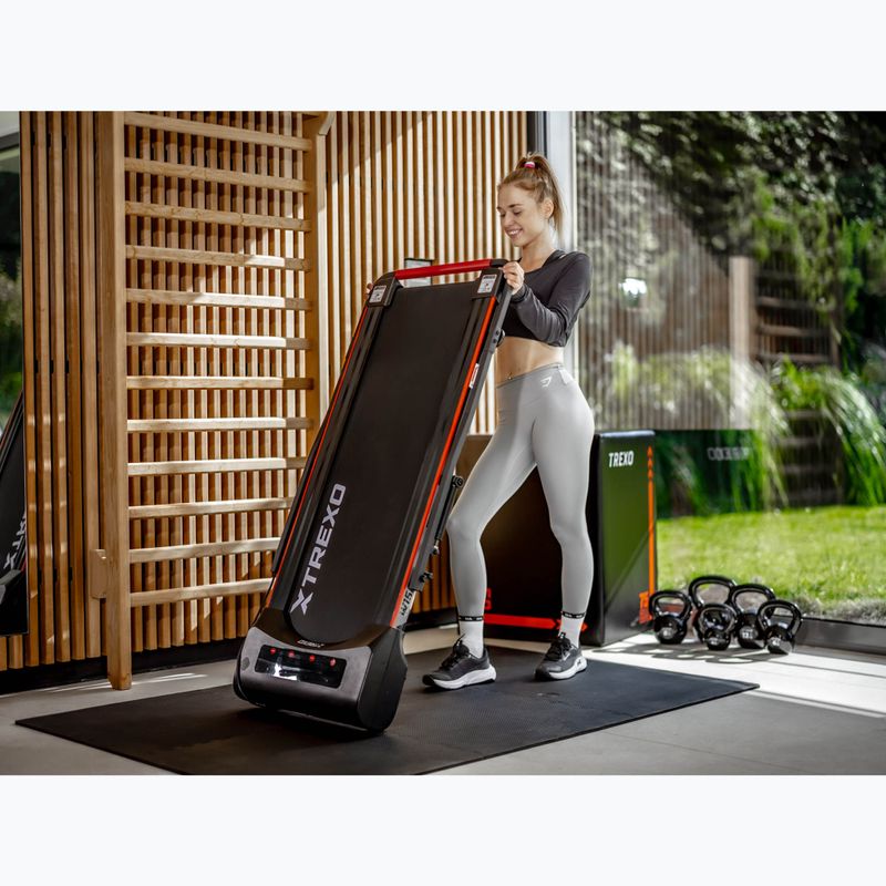 TREXO Walking Pad W150 electric treadmill black 4