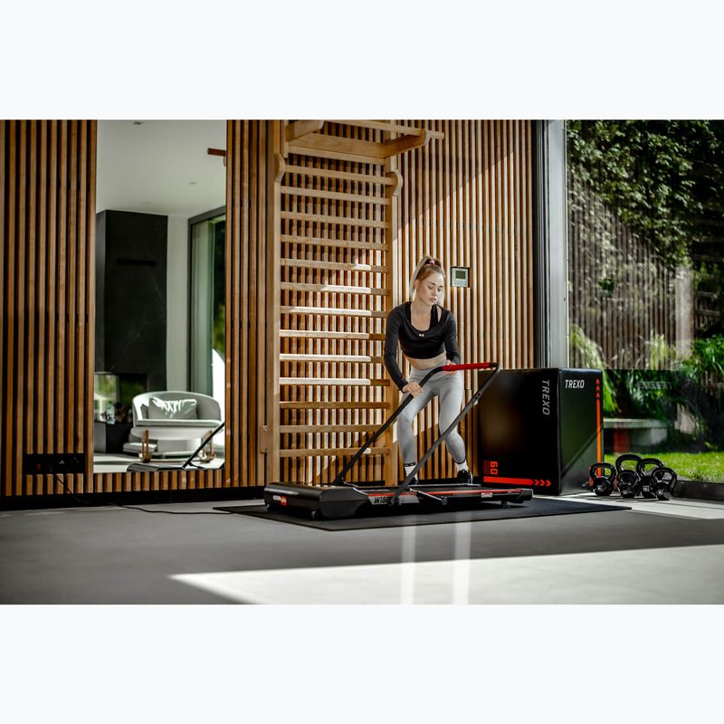TREXO Walking Pad W150 electric treadmill black 5