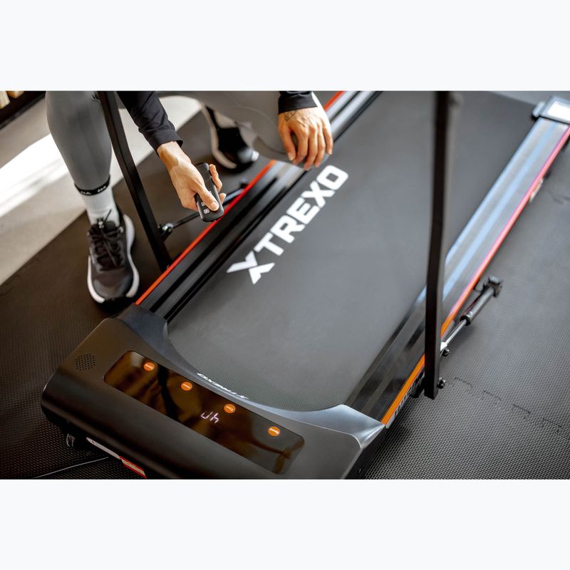 TREXO Walking Pad W150 electric treadmill black 6
