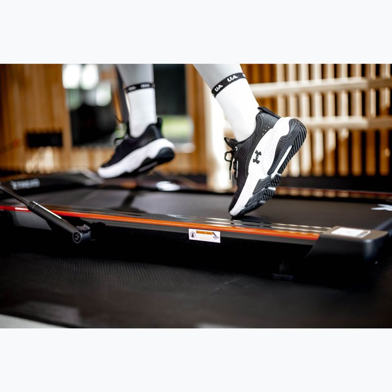 TREXO Walking Pad W150 electric treadmill black 8