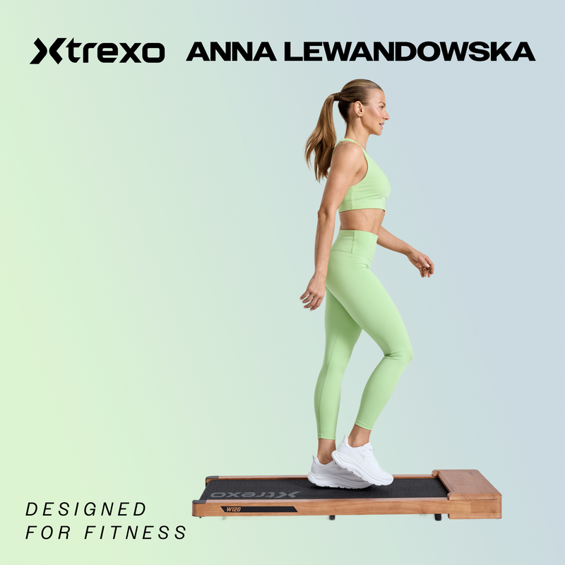 Treadmill XTREXO W100+ wooden 2