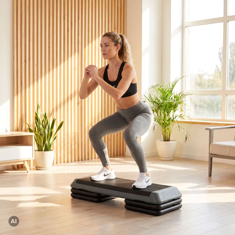XTREXO stability max black step platforms 5