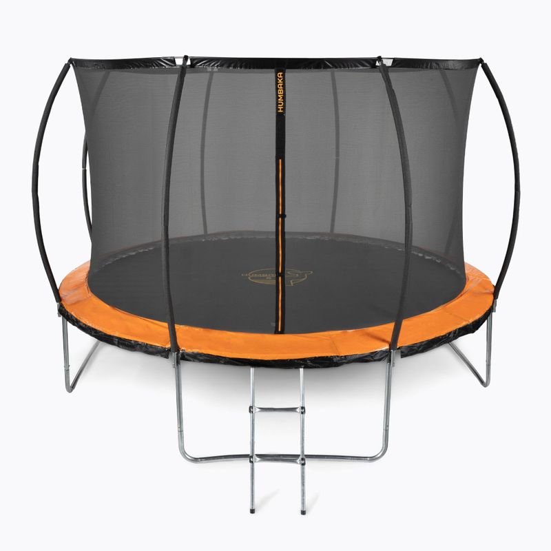 HUMBAKA Super 374 cm garden trampoline orange