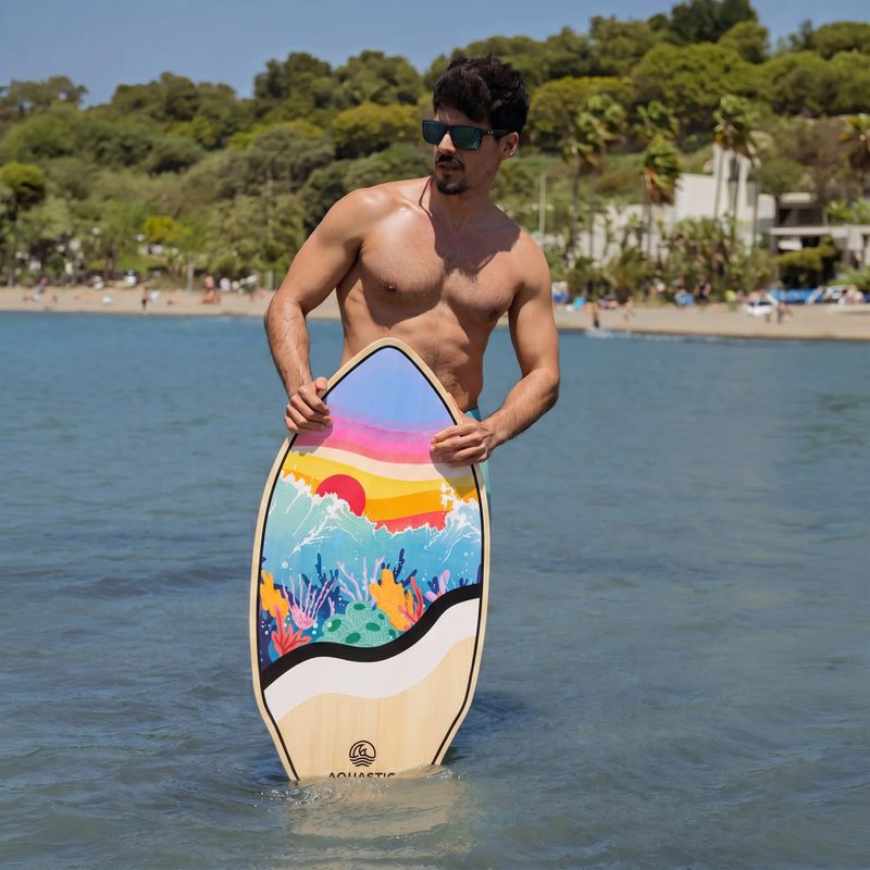 Skimboard AQUASTIC Lagoon 39" colorful 5