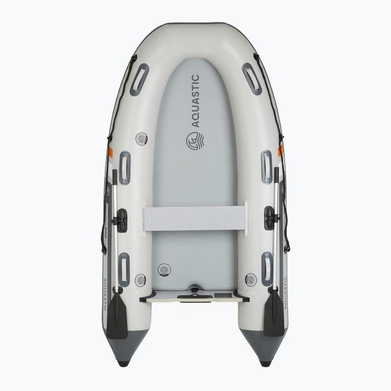 Dinghy 4-osobowy AQUASTIC DS Hybrid grey