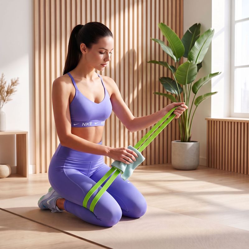 XTREXO Resistance Band for Rehabilitation 0/5 TXO-B4Z068-OR Green 5