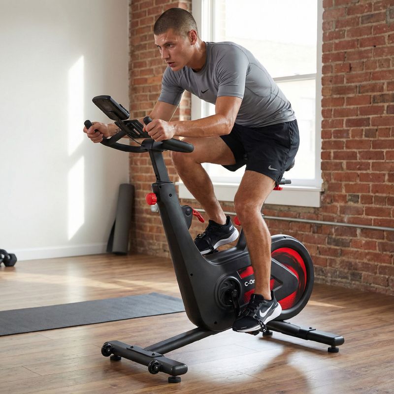 XTREXO C-One spinning bike black 3