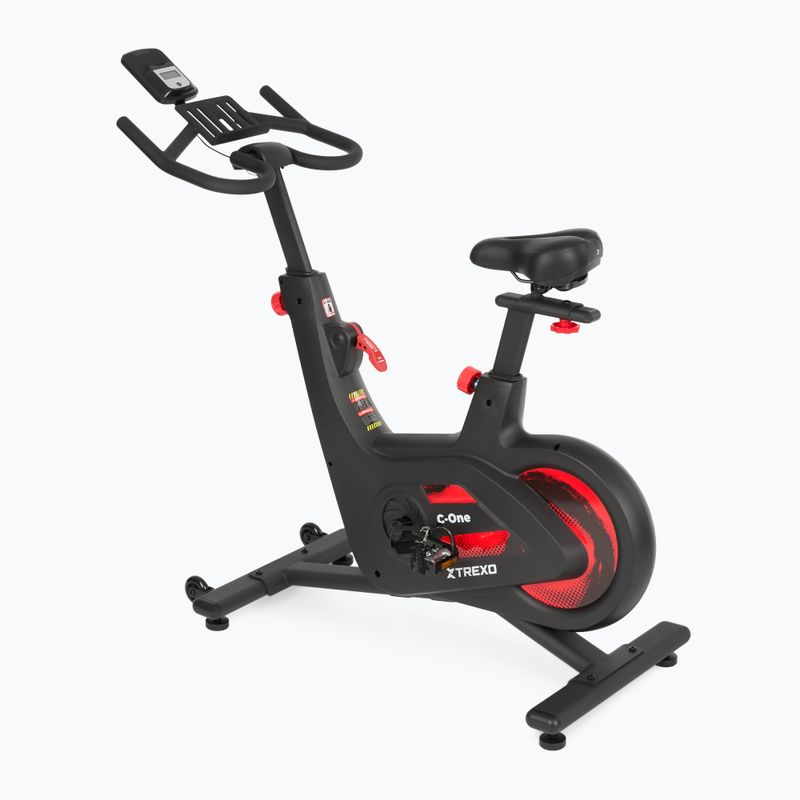 TREXO C-One spinning bike black 2