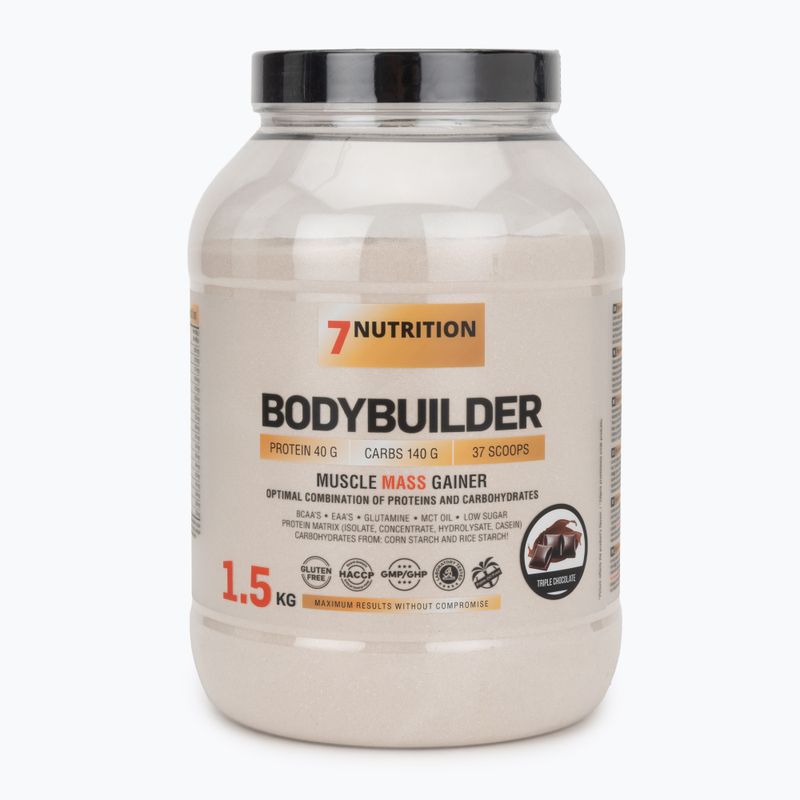 Weight gainer 7Nutrition Bodybuilder 1,5 kg triple choocolate
