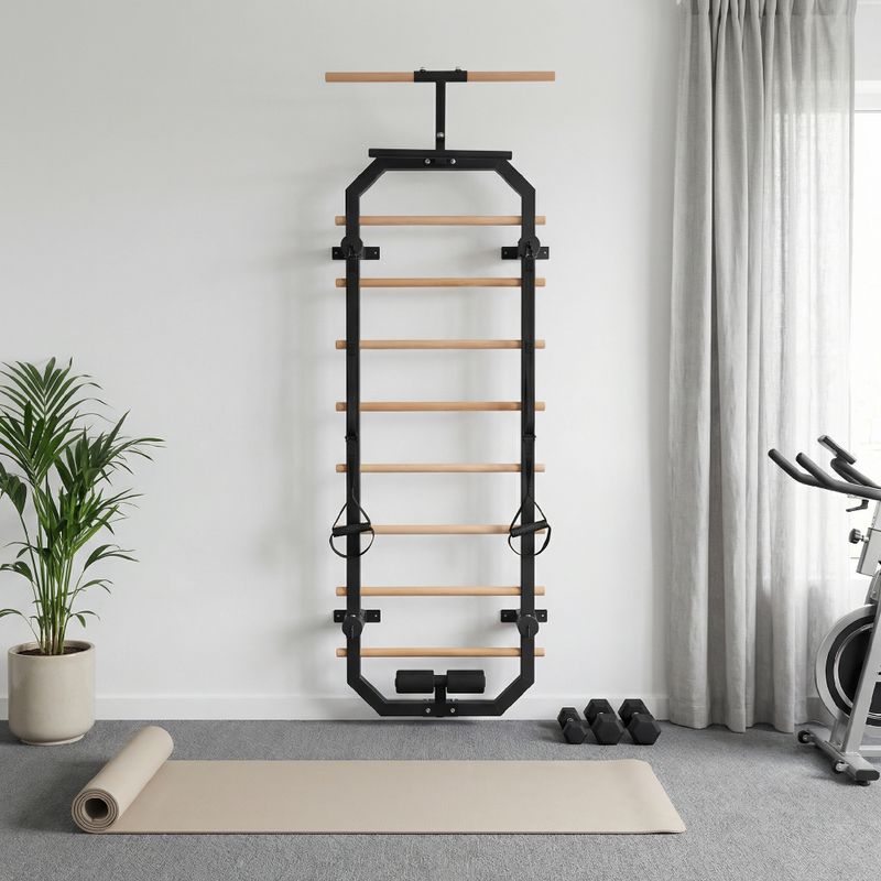 Gymnastic wall bars XTREXO MULTICORE PRO black 4
