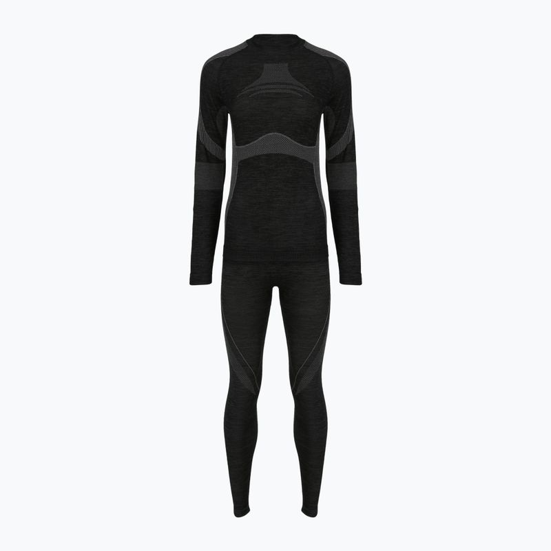 Men's thermal underwear set Woolcano SET1089 Czarny 3