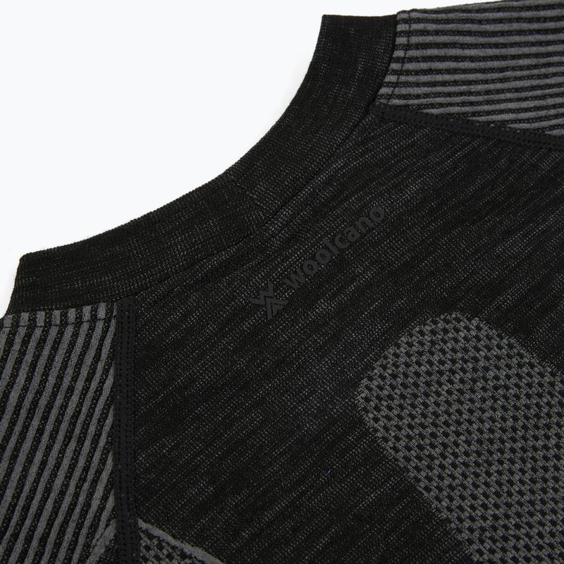 Men's thermal underwear set Woolcano SET1089 Czarny 7
