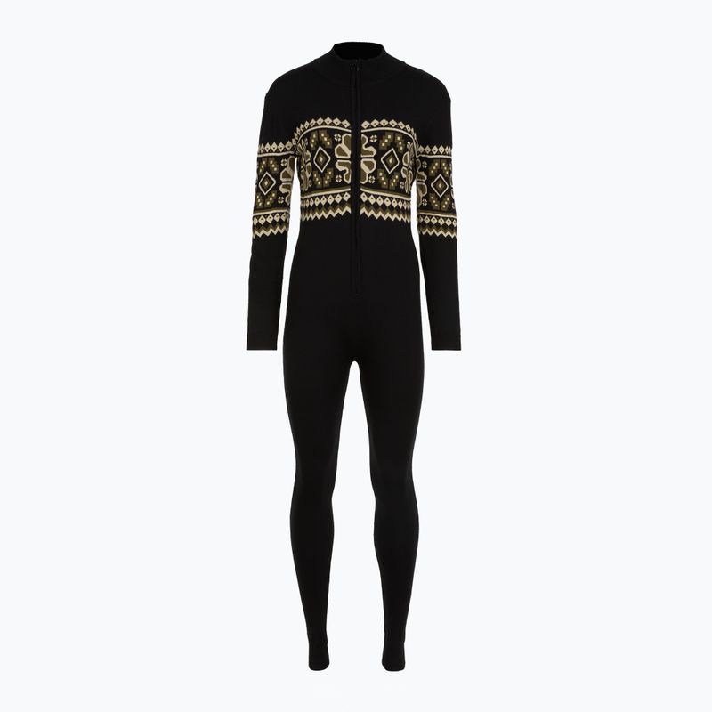 Women's suit Woolcano SWT1095 Czarny/Kremowy