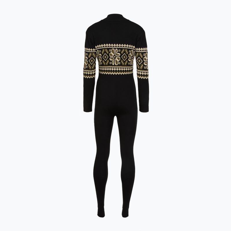Women's suit Woolcano SWT1095 Czarny/Kremowy 2