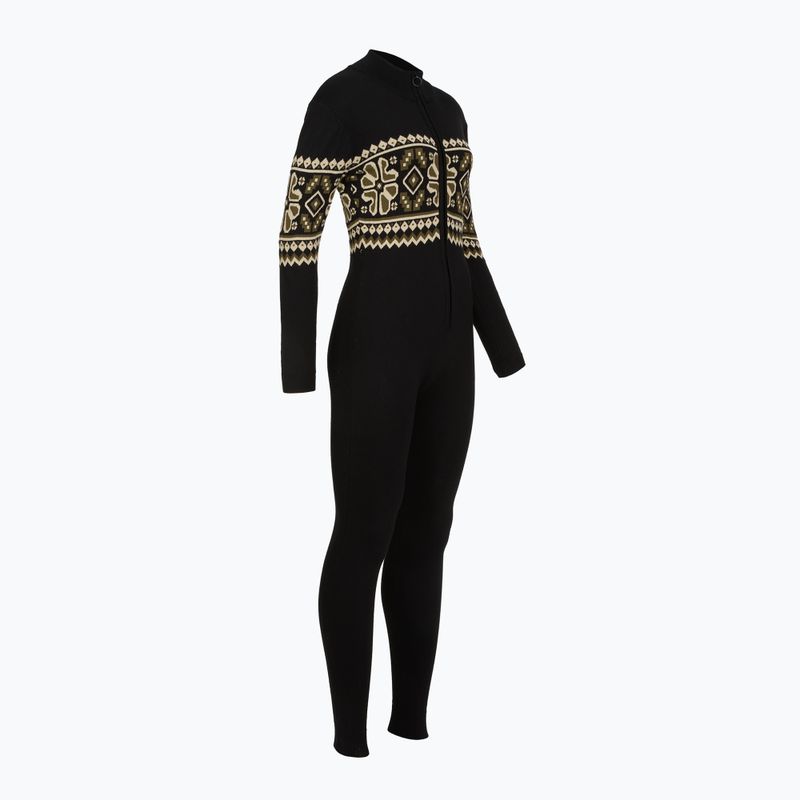 Women's suit Woolcano SWT1095 Czarny/Kremowy 3