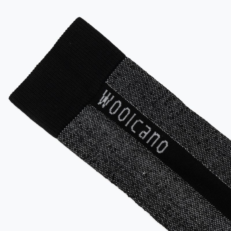 Men's ski socks Woolcano SCK1097 czarny/szary 3