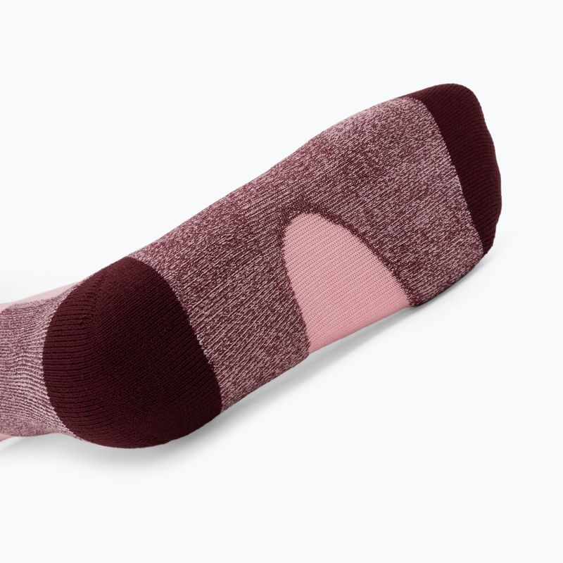 Women's socks Woolcano SCK1098 Różowy/Bordowy 4