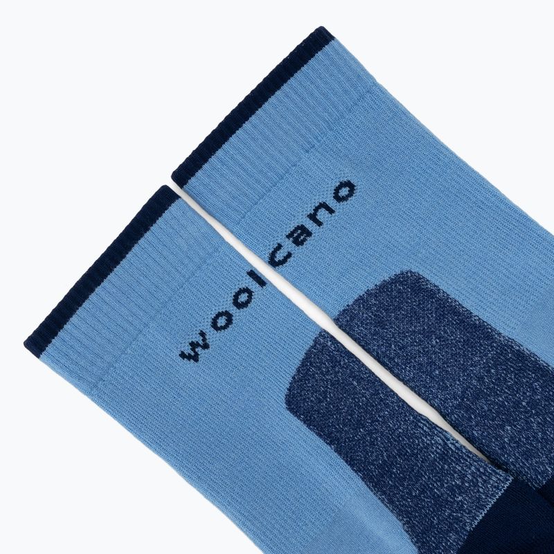 Men's socks Woolcano SCK1099 Niebieski/Granatowy 3