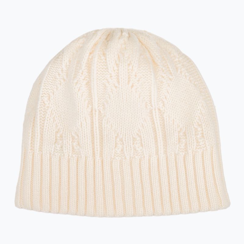 Women's cap Woolcano HAT1100 Kremowy 4