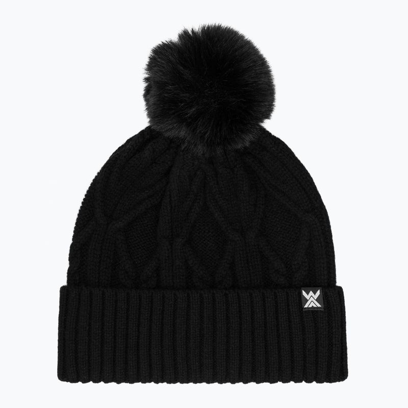 Women's cap Woolcano HAT1100 Czarny